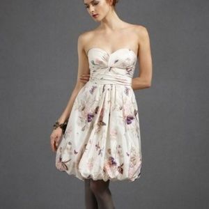 Hitherto Butterfly and Floral Dress